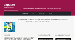 Desktop Screenshot of ezpaste.net